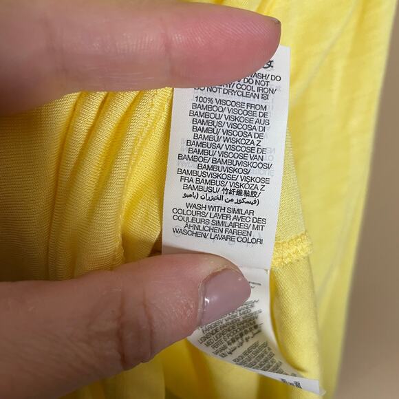 Sweaty Betty Easy Peazy Tank Top Yellow Thin Small - Picture 8 of 11